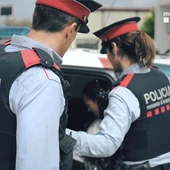 Una patrulla de Mossos d'Esquadra. Una patrulla de Mossos d'Esquadra.