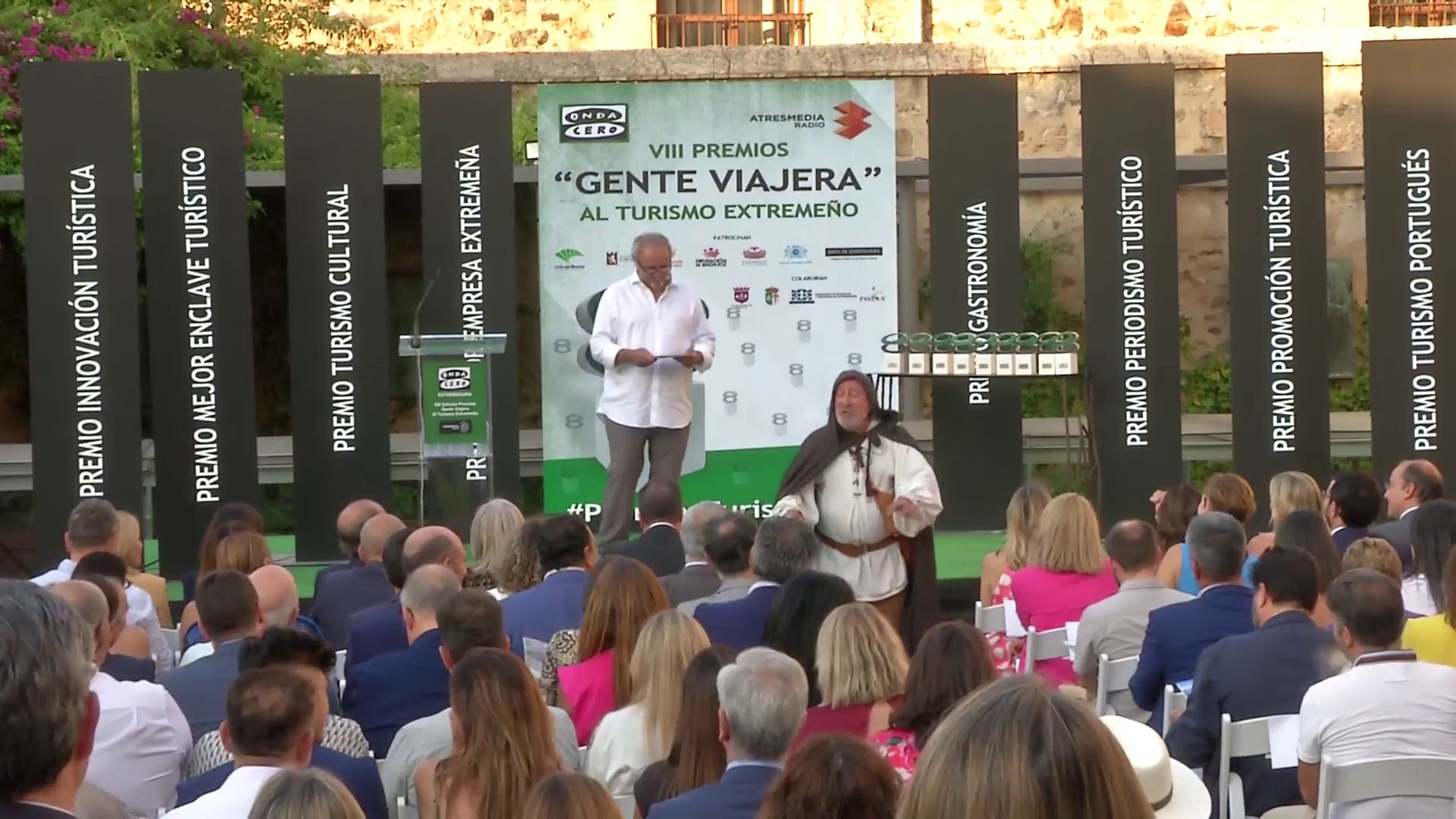 Así ha sido el acto de entrega de los premios "Gente Viajera" al turismo extremeño Así ha sido el acto de entrega de los premios "Gente Viajera" al turismo extremeño