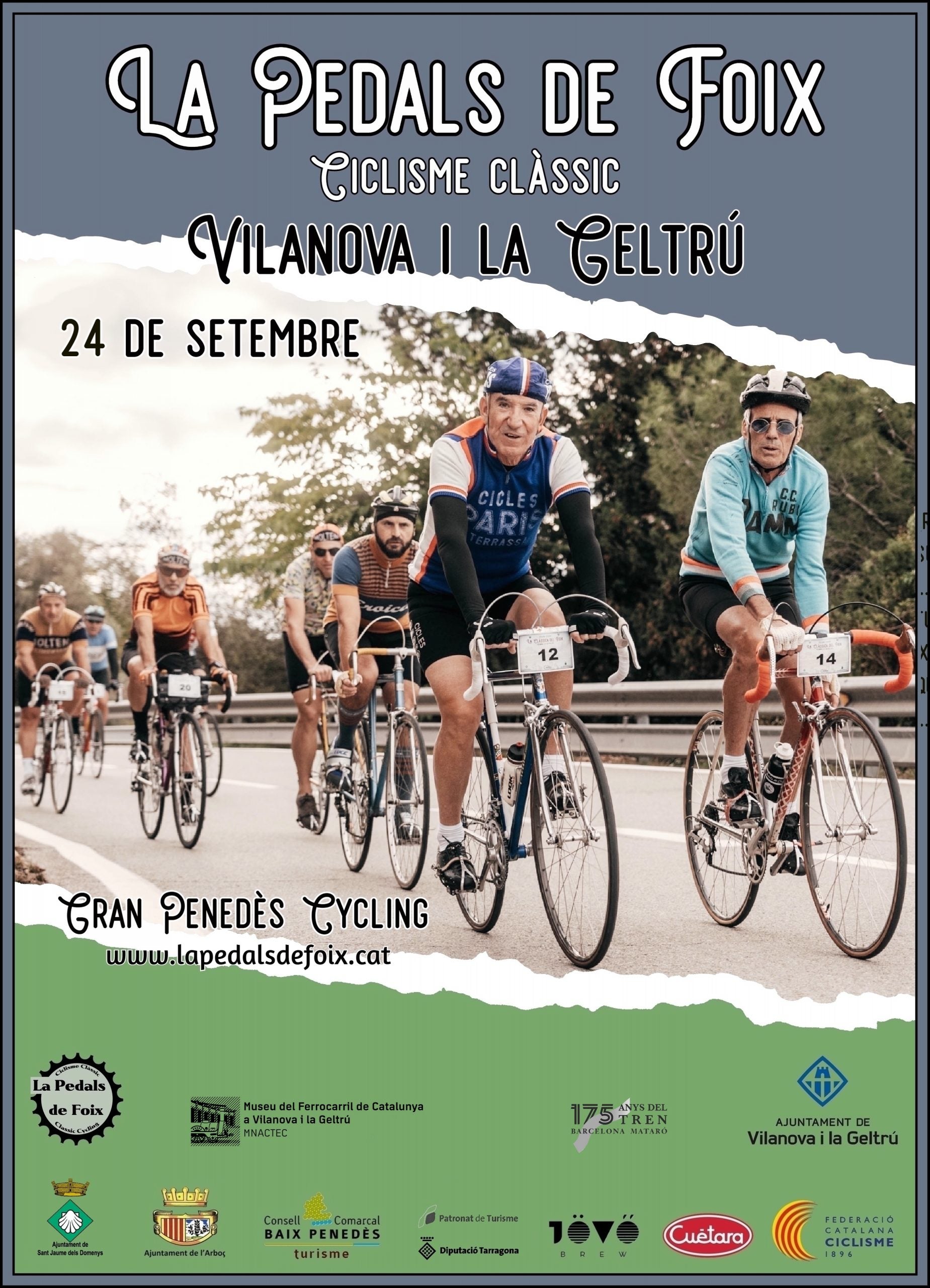 Nova cita cicloturista amb la Pedals de Foix, 65 quilòmetres entre vinyes per gaudir de la bicicleta Nova cita cicloturista amb la Pedals de Foix, 65 quilòmetres entre vinyes per gaudir de la bicicleta