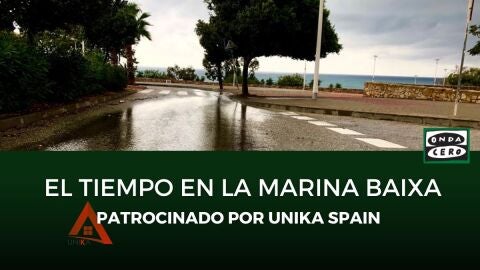 Lluvia en la Marina Baixa