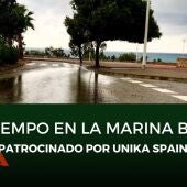 Lluvia en la Marina Baixa