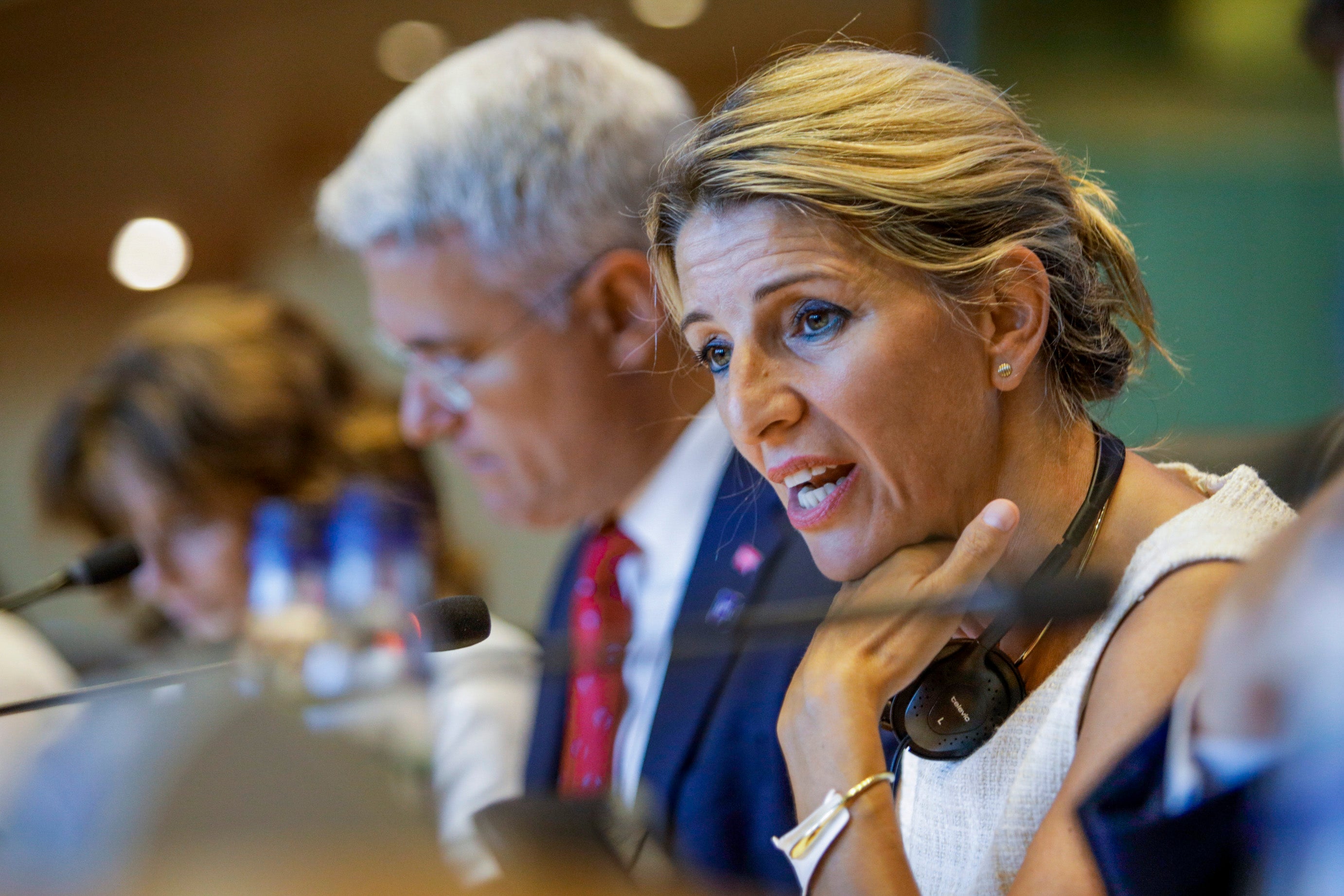 Yolanda Díaz asegura que la amnistía solo puede salir de un pacto histórico, sin vía unilateral Yolanda Díaz asegura que la amnistía solo puede salir de un pacto histórico, sin vía unilateral