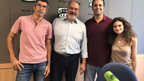 Agust&iacute;n Rodr&iacute;guez i Alberto G&oacute;mez, col&middot;laboradors de la Br&uacute;ixola