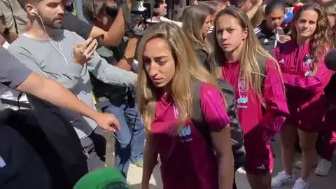 Las jugadoras de la Selección convocadas en Madrid salen rumbo a Valencia Las jugadoras de la Selección convocadas en Madrid salen rumbo a Valencia