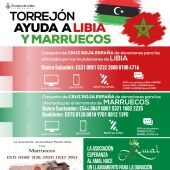 El Ayuntamiento de Torrejón de Ardoz dona 6.000 euros para ayudar a los damnificados de las catástrofes en Libia y Marruecos y llama a la solidaridad de sus vecinos 