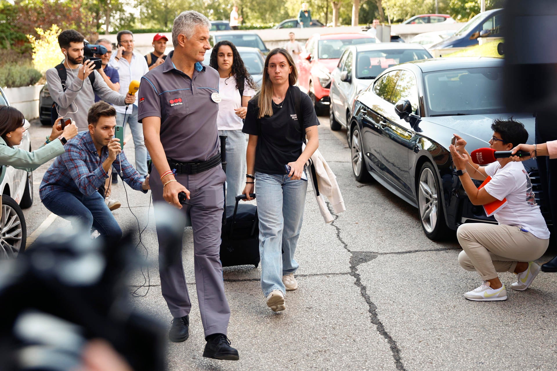 Las campeonas del mundo acuden a la convocatoria de la selección española para concentrarse en Valencia Las campeonas del mundo acuden a la convocatoria de la selección española para concentrarse en Valencia