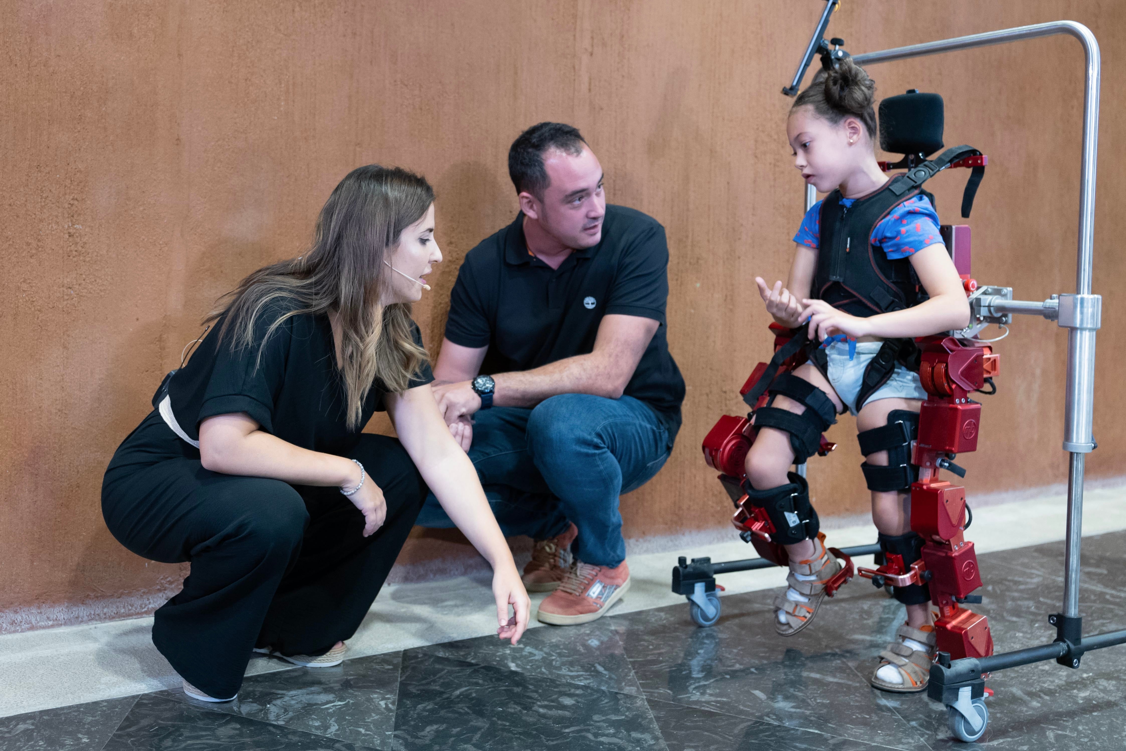 El exoesqueleto de ATADES, efectivo para mejorar la calidad de vida de los niños El exoesqueleto de ATADES, efectivo para mejorar la calidad de vida de los niños