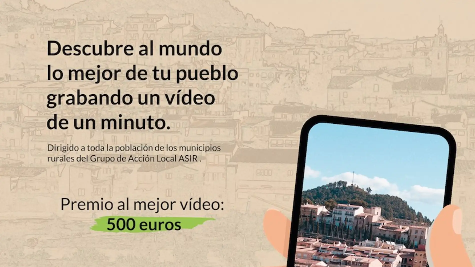 Concurso de vídeo para mostrar el potencial de Daya Vieja y pedanías de Almoradí y Orihuela en 1 minuto 