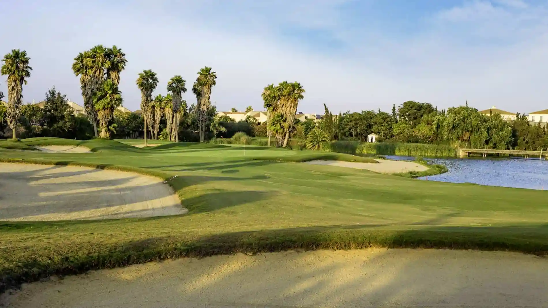 El campo de Sherry Golf Jerez en una foto de archivo