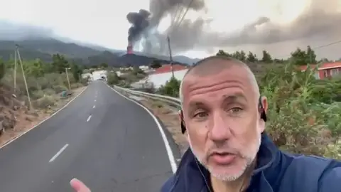 Más de 10.000 evcuados a lo largo de los meses de la erupción Más de 10.000 evcuados a lo largo de los meses de la erupción