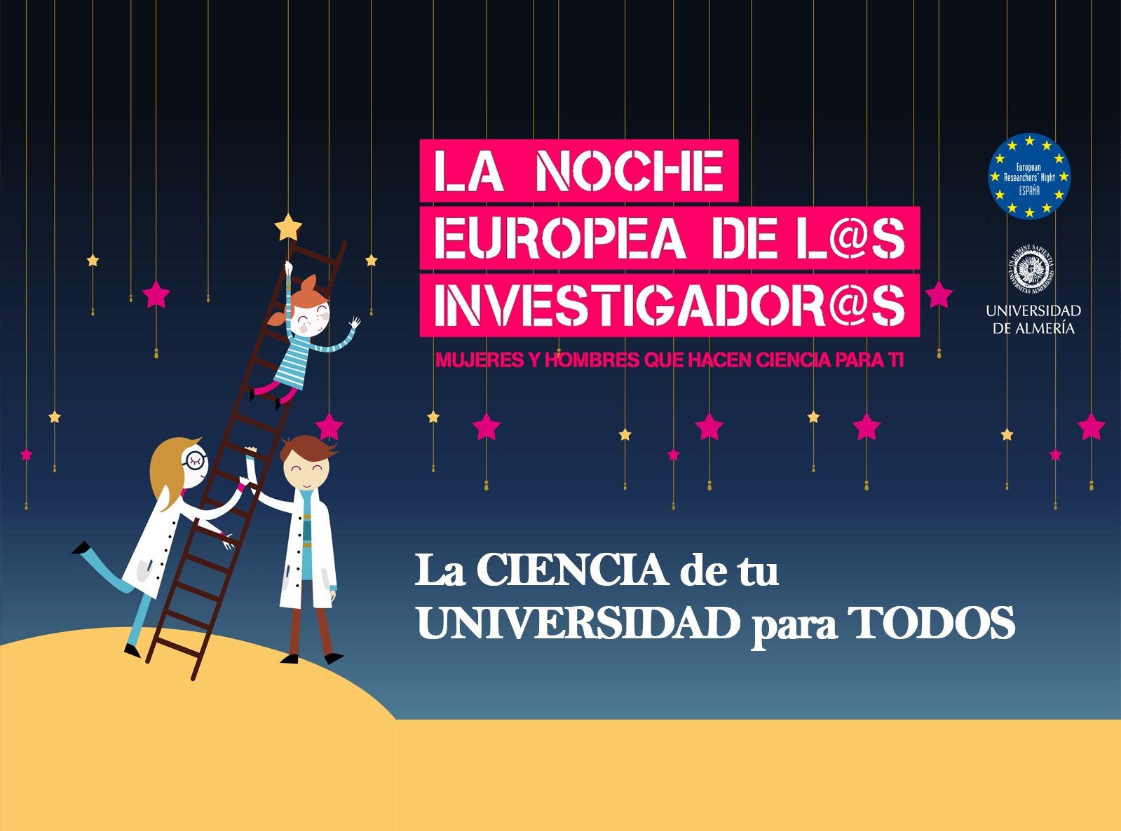 La Noche de los investigadores de Almería contará con un estudiante de la UAL premiado por las Naciones Unidas La Noche de los investigadores de Almería contará con un estudiante de la UAL premiado por las Naciones Unidas