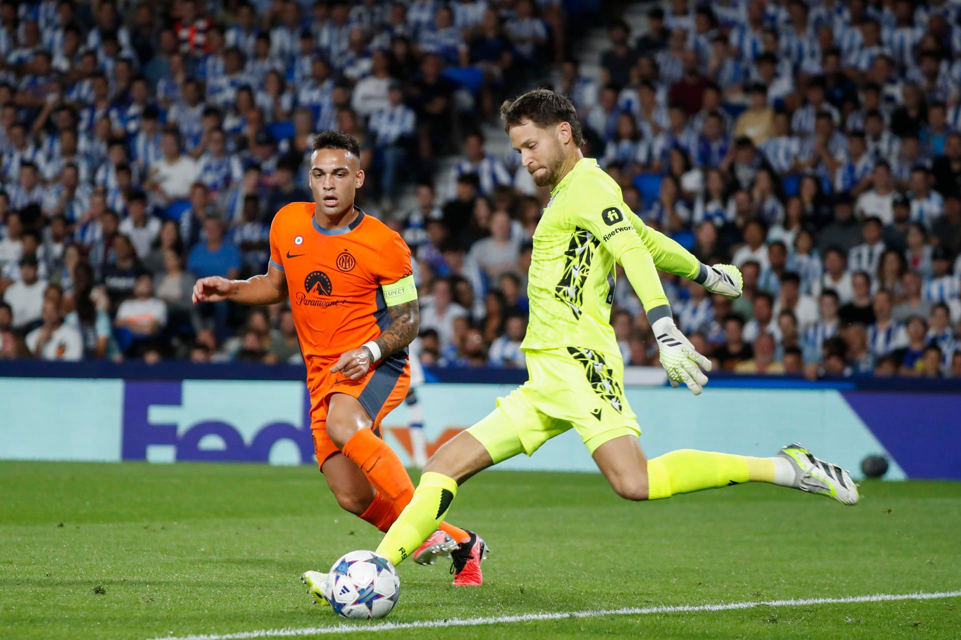 Lautaro frustra un buen partido de la Real Sociedad y logra un empate para el Inter Lautaro frustra un buen partido de la Real Sociedad y logra un empate para el Inter