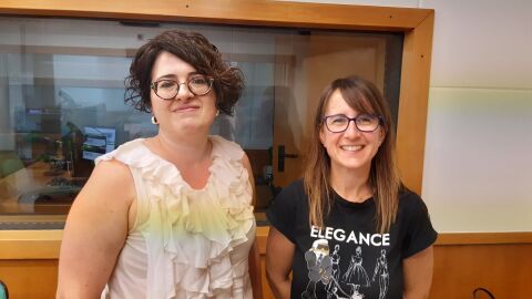 Meritxell S&ograve;ria i Maria Ruiz