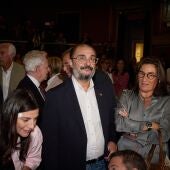 El expresidente de Aragón y secretario general del PSOE Aragón, Javier Lambán