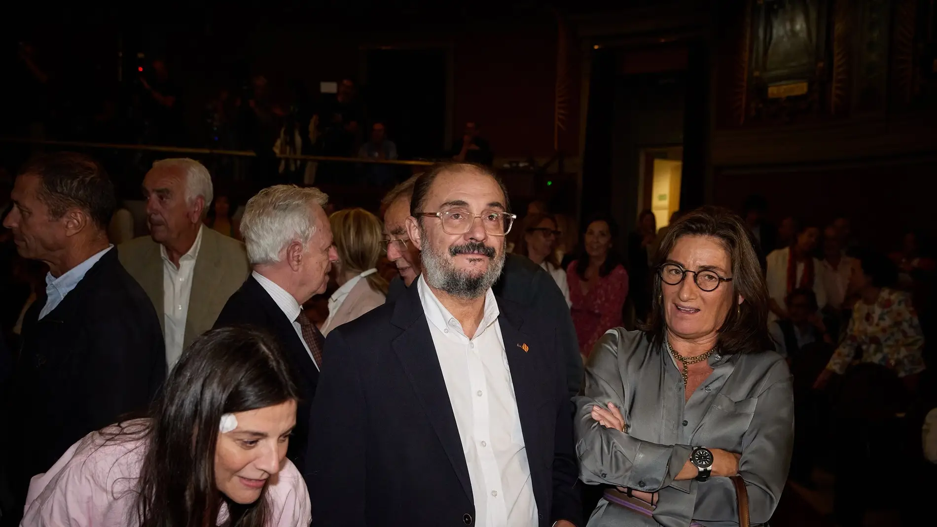 El expresidente de Aragón y secretario general del PSOE Aragón, Javier Lambán