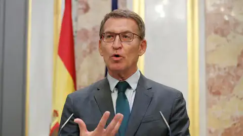 El líder popular Alberto Núñez Feijóo El líder popular Alberto Núñez Feijóo