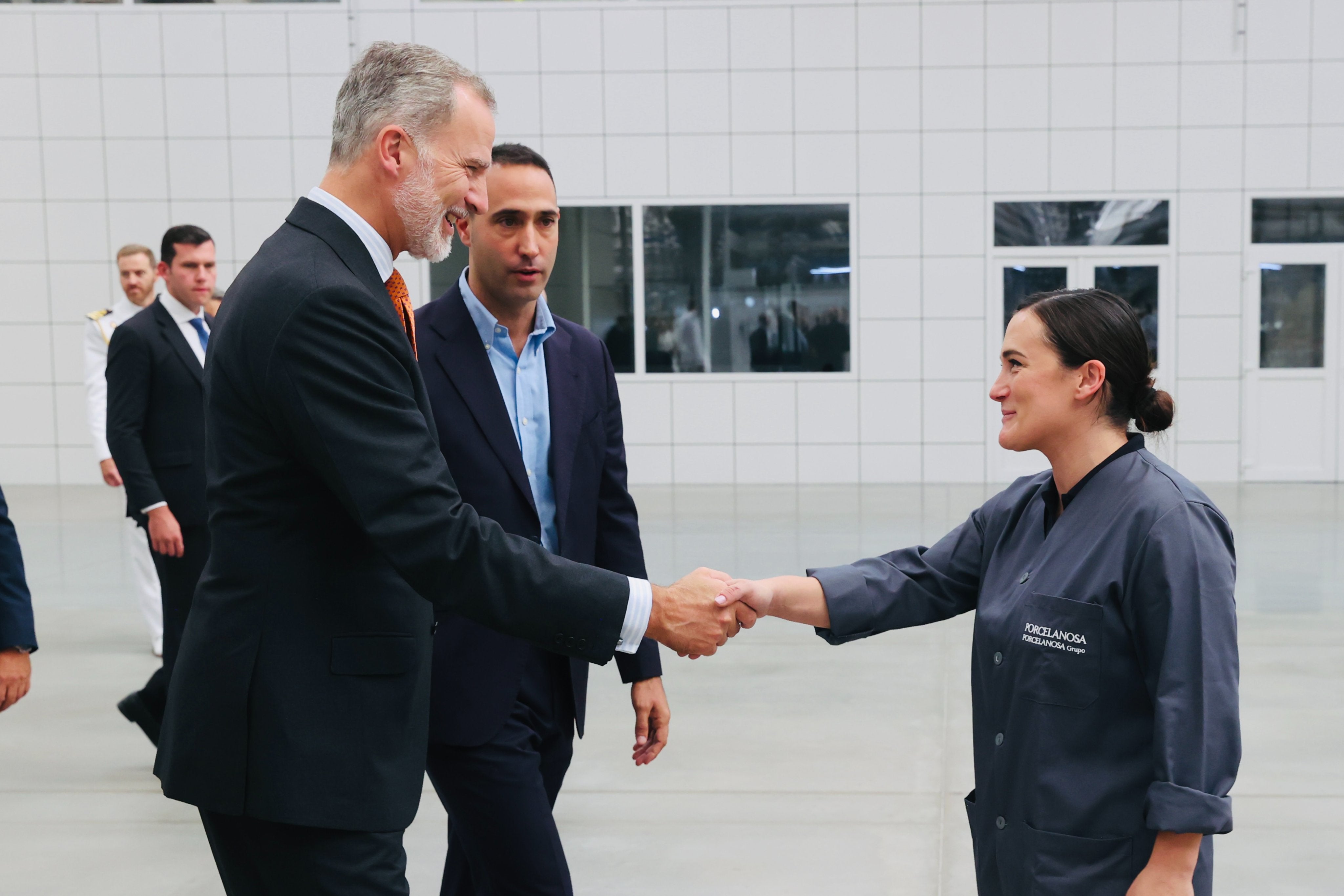Conoce los detalles de la visita del rey Felipe VI Porcelanosa Grupo en Vila-real Conoce los detalles de la visita del rey Felipe VI Porcelanosa Grupo en Vila-real
