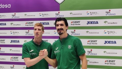 Alberto D&iacute;az y Nihad Djedovic, Unicaja