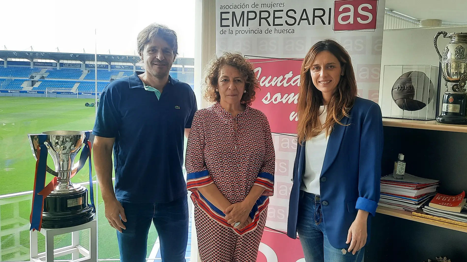 AMEPHU y la SD Huesca llegan a un acuerdo para fomentar la igualdad