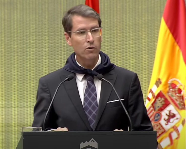 Principales pasajes del discurso de Gonzalo Capellán en el acto institucional Principales pasajes del discurso de Gonzalo Capellán en el acto institucional