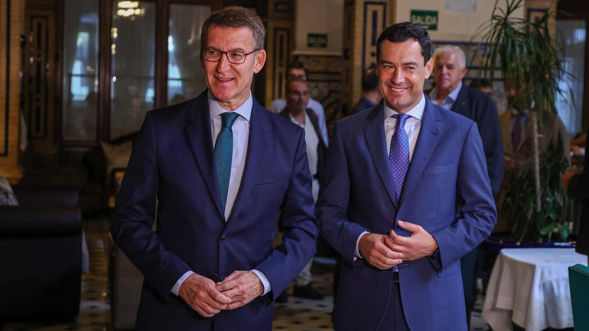 Moreno hace llamamiento a los diputados del PSOE para que apoyen la investidura de Alberto Núñez Feijoo Moreno hace llamamiento a los diputados del PSOE para que apoyen la investidura de Alberto Núñez Feijoo