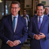 Moreno hace llamamiento a los diputados del PSOE para que apoyen la investidura de Alberto Núñez Feijoo Moreno hace llamamiento a los diputados del PSOE para que apoyen la investidura de Alberto Núñez Feijoo