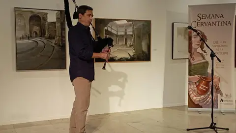 La Semana Cervantina de Alcalá de Henares recupera el Encuentro Internacional de Música Celta en su edición 2023 Hevia en la presentación de la programación de la Semana Cervantina de Alcalá de Henares