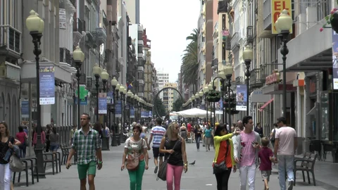 Zona Comercial Abierta de Triana en Las Palmas de Gran Canaria
