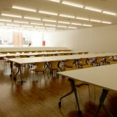 Una de las salas de estudio del Centro Cultural Mario Monreal de Sagunto