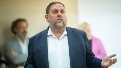 El presidente de ERC, Oriol Junqueras El presidente de ERC, Oriol Junqueras
