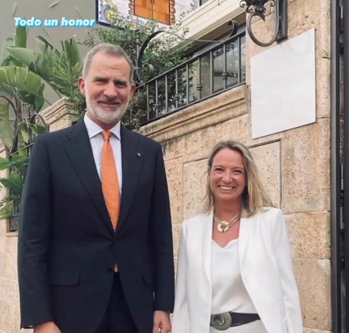 El Rey Felipe VI se deja ver por los alrededores de El Camp de Morvedre El Rey Felipe VI se deja ver por los alrededores de El Camp de Morvedre