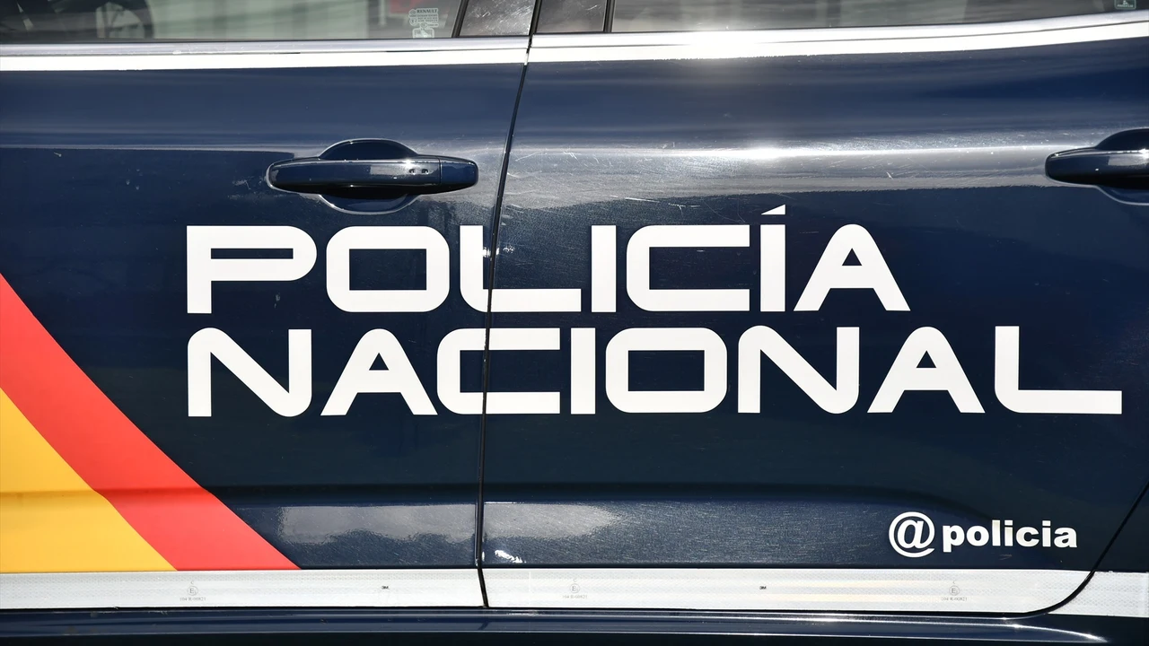 Coche de la Policía Nacional.
