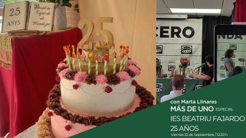 25 aniversario del IES Beatriu Fajardo de Mendoza.
