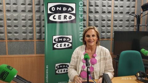 Itsaso Atutxa en los estudios de onda cero Bilbao