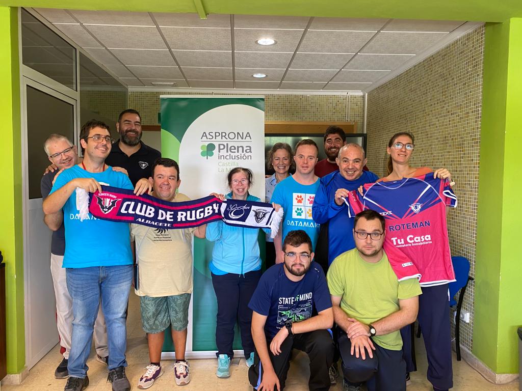 El Club de Rugby de Albacete contará con un equipo de voluntarios de Asprona El Club de Rugby de Albacete contará con un equipo de voluntarios de Asprona
