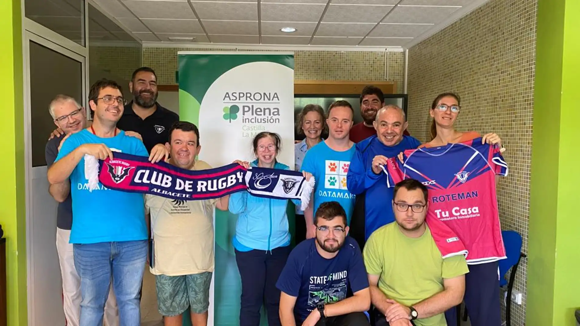 El Club de Rugby de Albacete contará con un equipo de voluntarios de Asprona