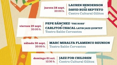 Cartel de JazzAlcal&aacute; 2023