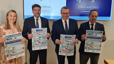 Los responsables de las instituciones que emiten el Bono Consumo Los responsables de las instituciones que emiten el Bono Consumo