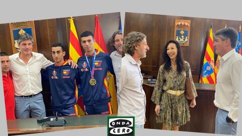 Recepci&oacute;n a grandes deportistas de la Vila con t&iacute;tulo internacional