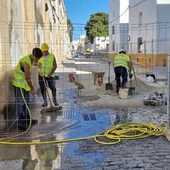 Los trabajos continúan desarrollándose en las calles programadas de El Puerto de Santa María Los trabajos continúan desarrollándose en las calles programadas de El Puerto de Santa María
