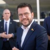 Aragonès exige a Sánchez que se "comprometa" a pactar un referéndum durante la legislatura