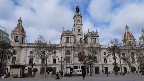 Fachada del Ayuntamiento de València valéncia