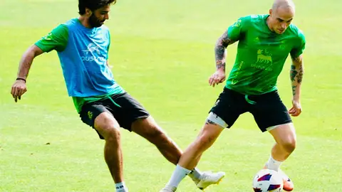 Entrenamiento Racing de Santander - Jorge Pombo Entrenamiento Racing de Santander - Jorge Pombo