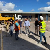 Las obras del Ies Libertas para la reparación estructural van a buen ritmo Las obras del Ies Libertas para la reparación estructural van a buen ritmo