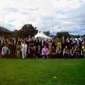 Participantes en la fiesta de fin de temporada Liga Fantasy en Ourense