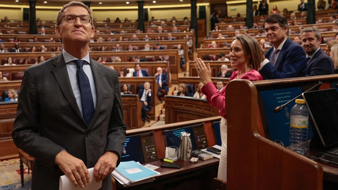 Feijóo pierde la primera votación de su investidura con 178 votos en contra Feijóo pierde la primera votación de su investidura con 178 votos en contra/ EFE/Sergio Pérez