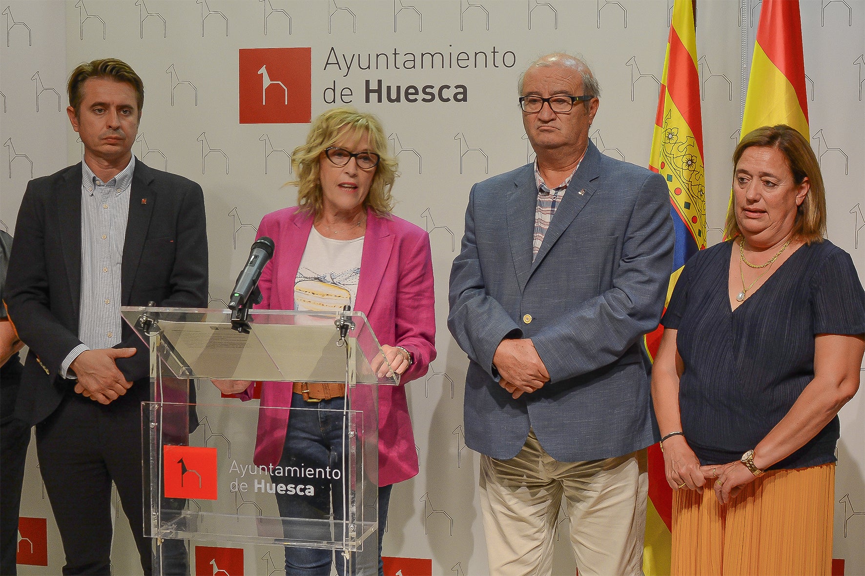 El PSOE del Ayuntamiento de Huesca pide a la alcaldesa Lorena Orduna "humildad y honestidad" El PSOE del Ayuntamiento de Huesca pide a la alcaldesa Lorena Orduna "humildad y honestidad"