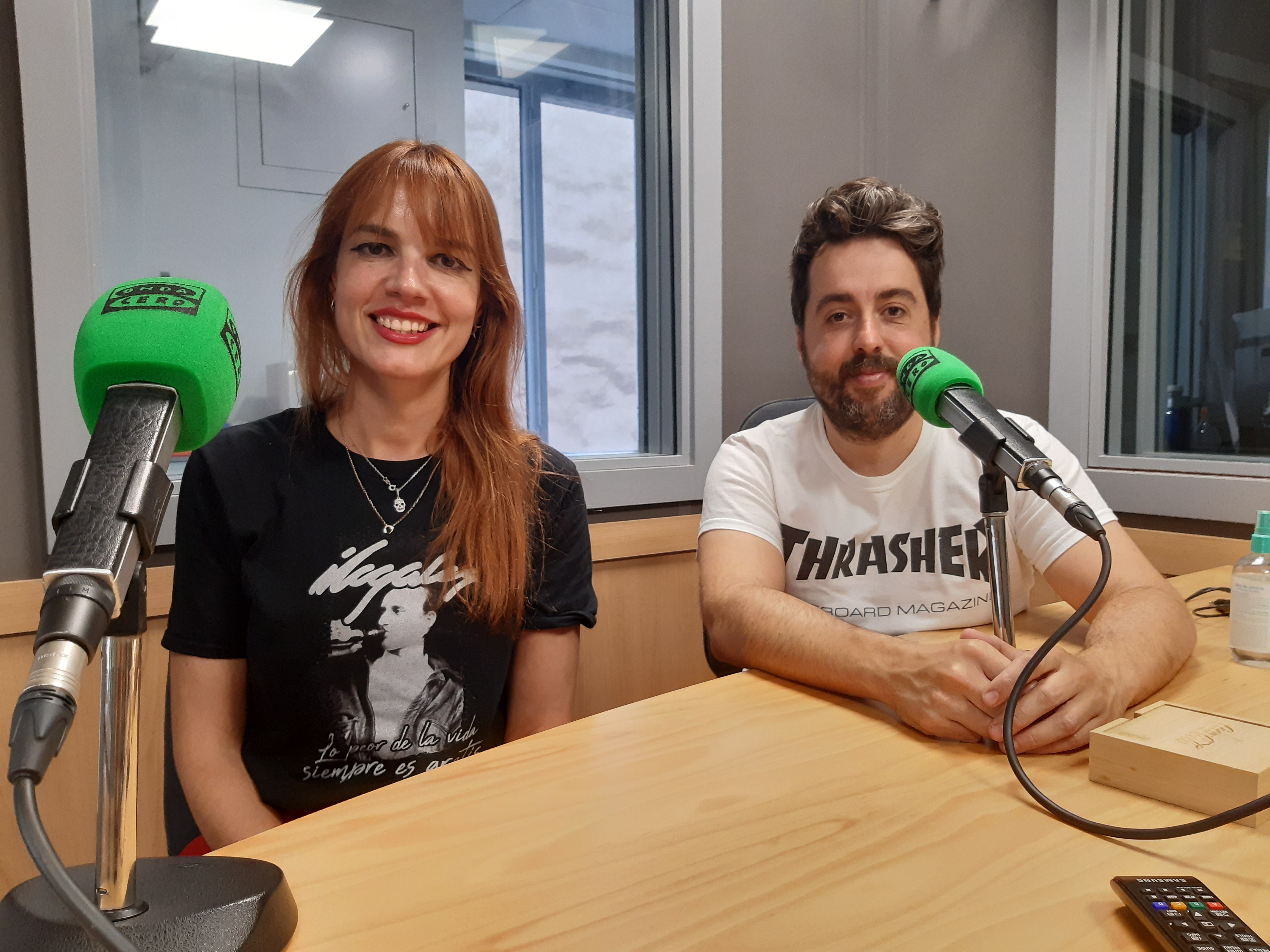 Patricia Iglesias y Pedro Reguera en ¡Oído! Patricia Iglesias y Pedro Reguera en ¡Oído!