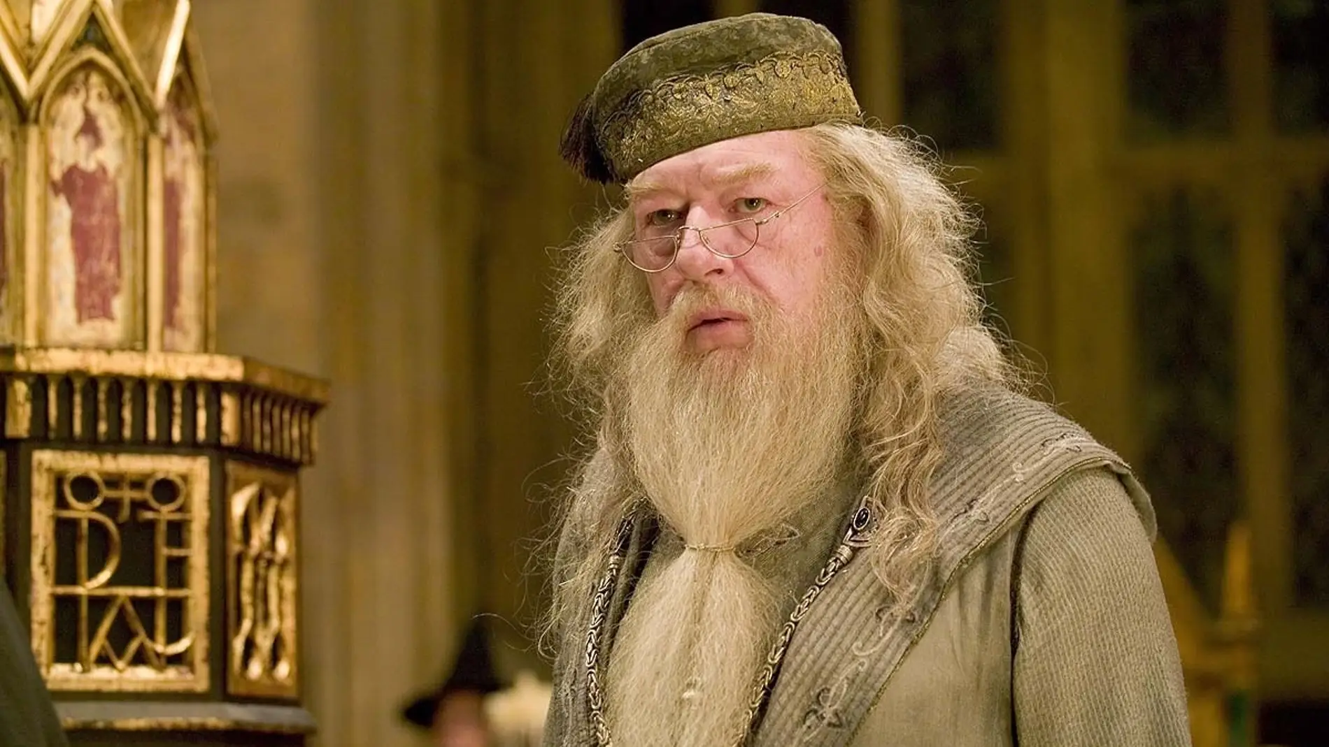 Michael Gambon, en su papel de Albus Dumbledore en Harry Potter/ Warner/ Europa Press