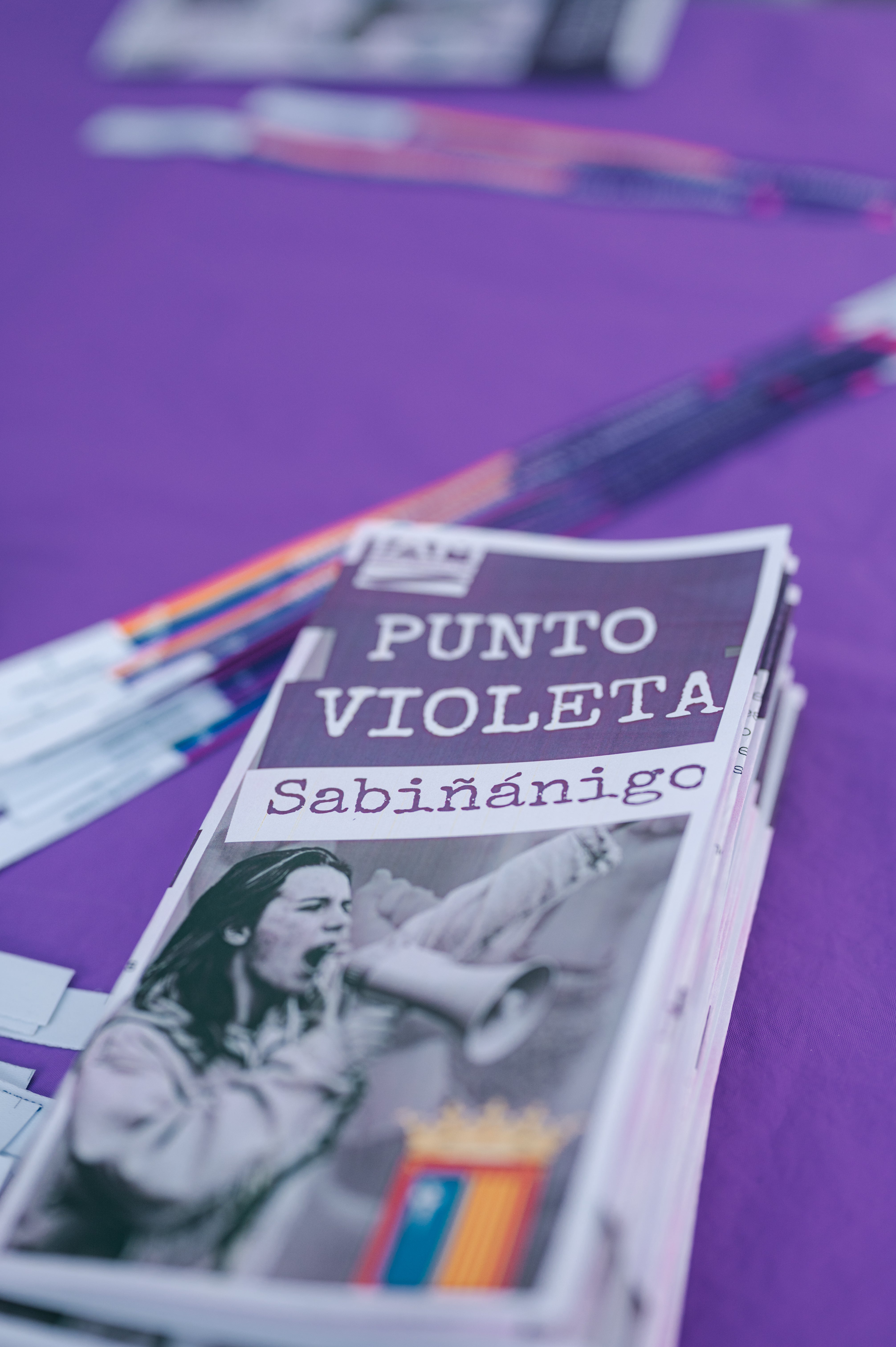 Dieciséis comercios de Sabiñánigo se adhieren a la red local de Puntos Violeta Dieciséis comercios de Sabiñánigo se adhieren a la red local de Puntos Violeta